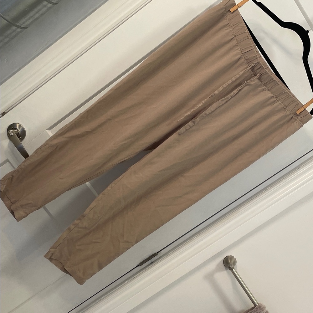 Primark Women's Tan Flowy Pants